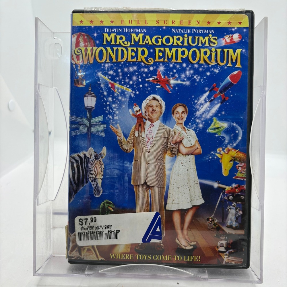 Mr Magoriums Wonder Emporium DVD Full Screen Dustin Hoffman Natalie Portman 2007